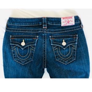 TRUE RELIGION Section Billy Distressed Size 28